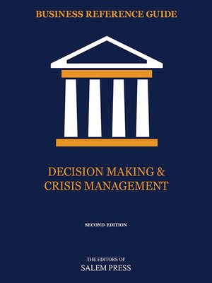 cover image of Decision Making & Crisis Management